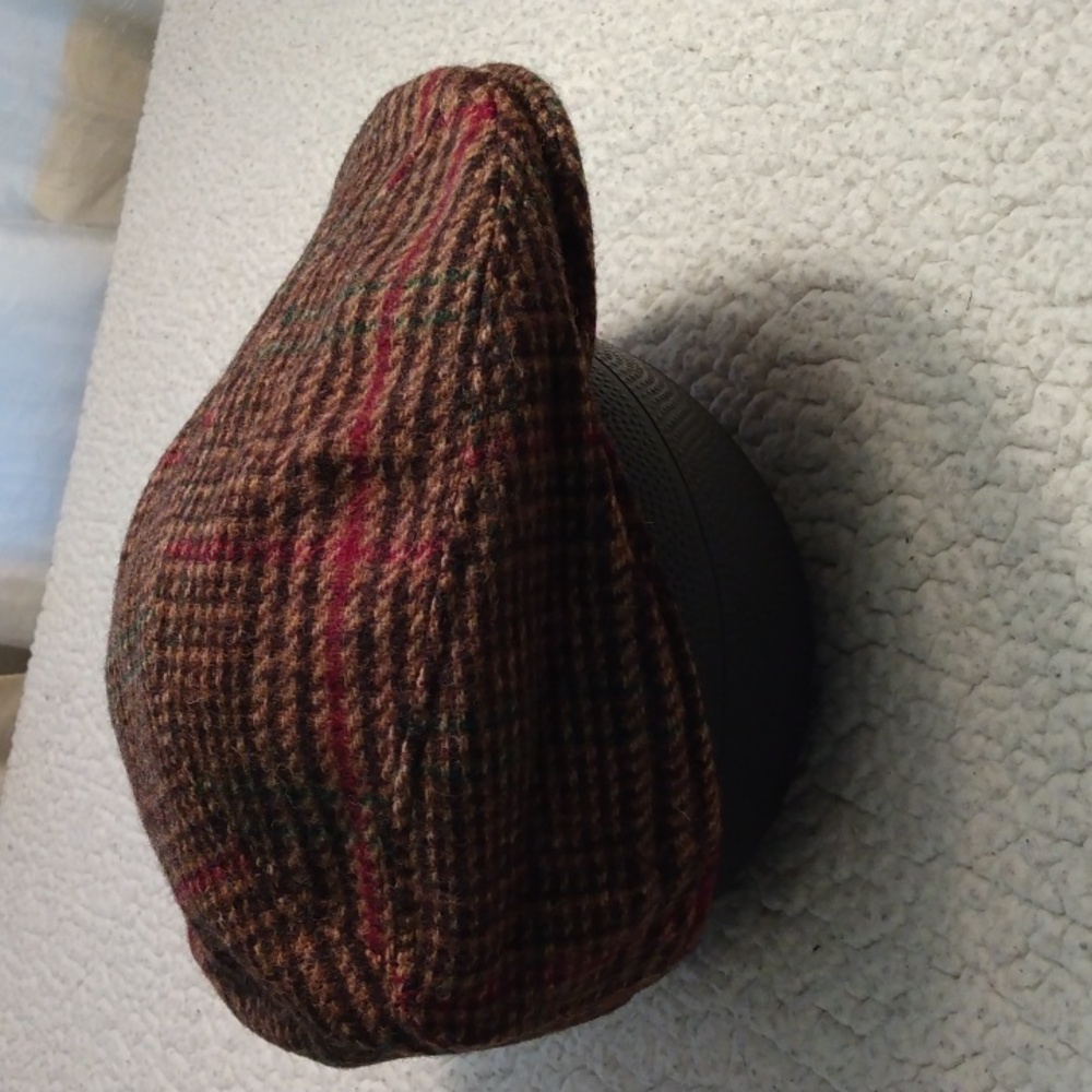 NWOT Vintage United Hatters Wool Blend Tweed Flat Cap S/M